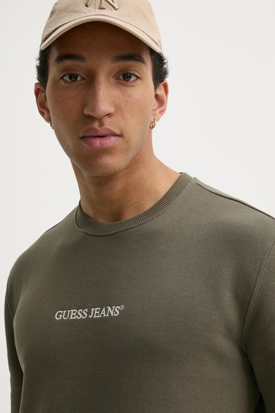 Guess Jeans bluza verde M4YQ19.K9V31
