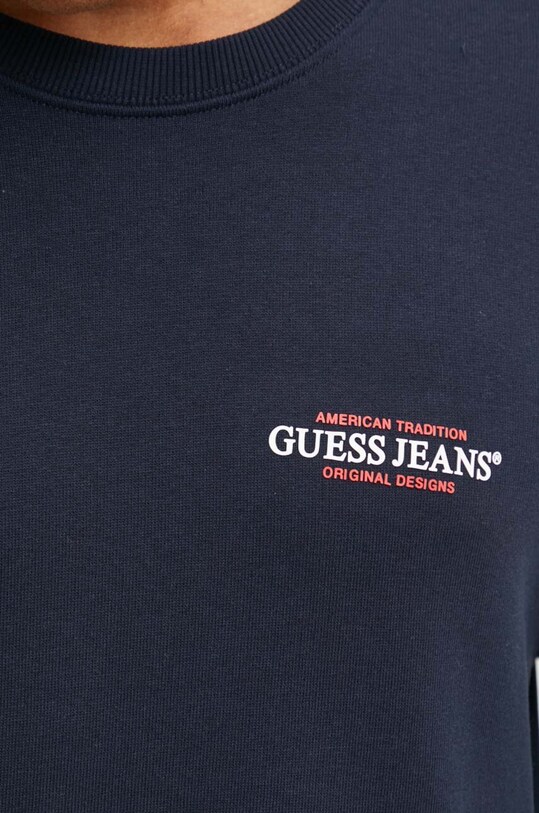 Dukserica Guess Jeans mornarsko plava M4YQ17.K9V31