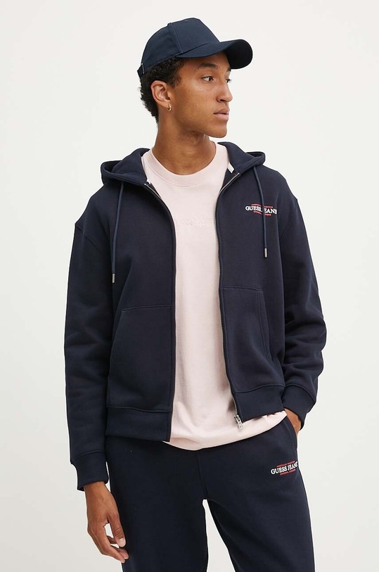 Mikina Guess Jeans námořnická modř M4YQ27.K9V31
