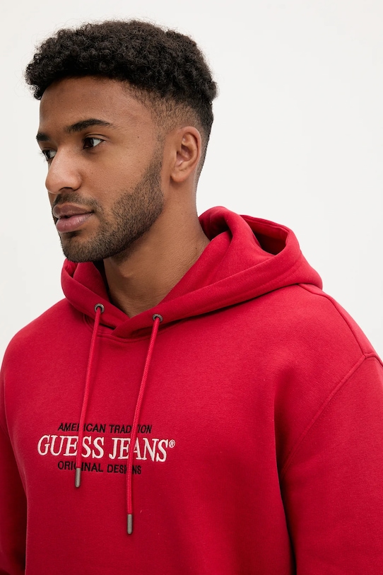 Mikina Guess Jeans červená M4YQ23.K9V31