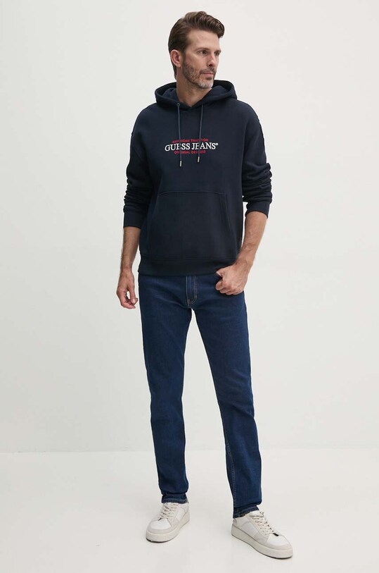 Guess Jeans bluza M4YQ23.K9V31 bleumarin AW25