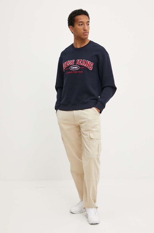 Guess Jeans bluza M4YQ20.K9V31 bleumarin AW24