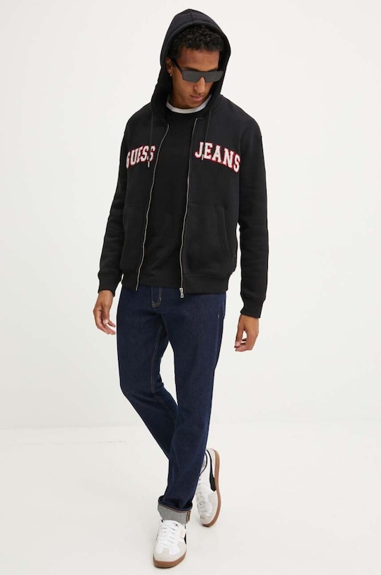 Guess Jeans bluza M4YQ26.K9V31 negru AW24