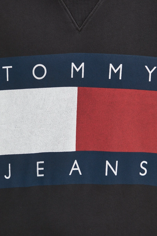 Pamučna dukserica Tommy Jeans siva DM0DM19222