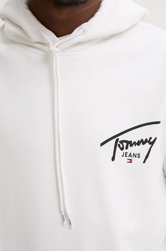 Tommy Jeans bluza bawełniana DM0DM19229 biały