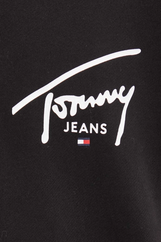 Хлопковая кофта Tommy Jeans DM0DM19229 чёрный