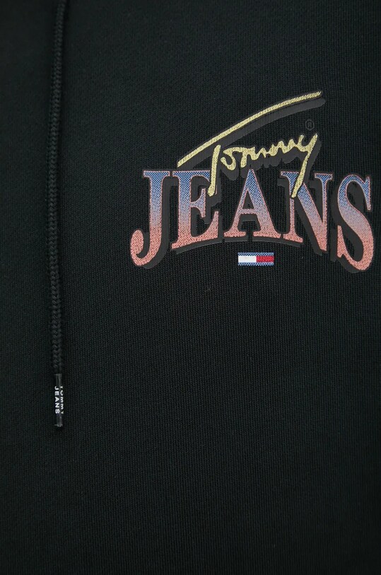 Хлопковая кофта Tommy Jeans DM0DM19246 чёрный