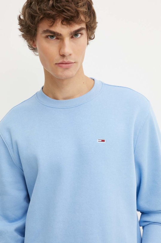 Tommy Jeans bluza niebieski DM0DM20496
