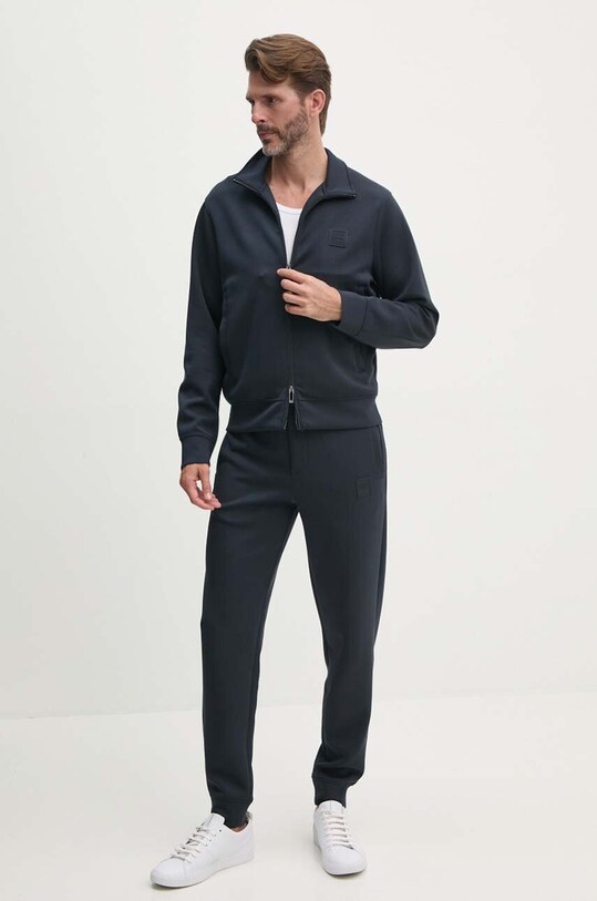 Emporio Armani dres z elastanem granatowy 6D1D72.1JRRZ