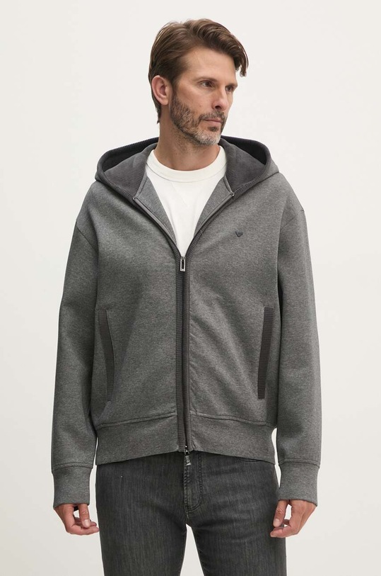 Emporio Armani bluza gri 6D1M97.1JHSZ