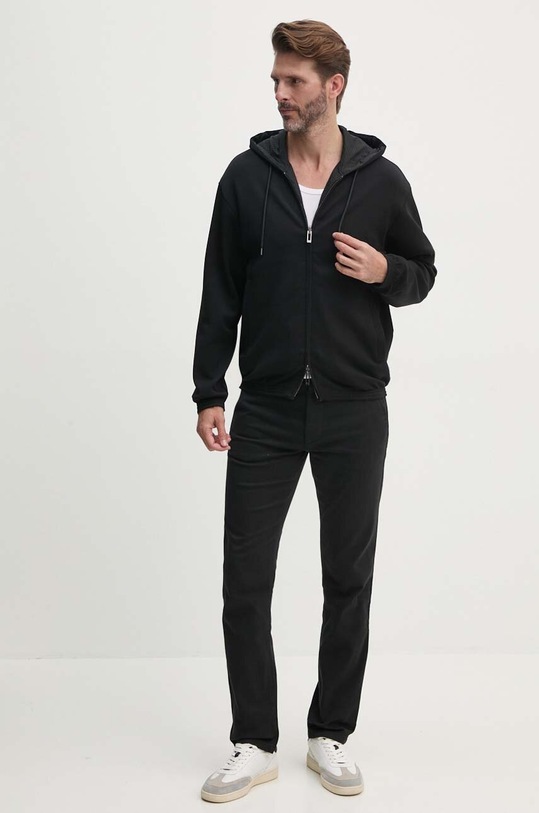 Одяг Двостороння кофта Emporio Armani 6D1MD3.1JHSZ чорний