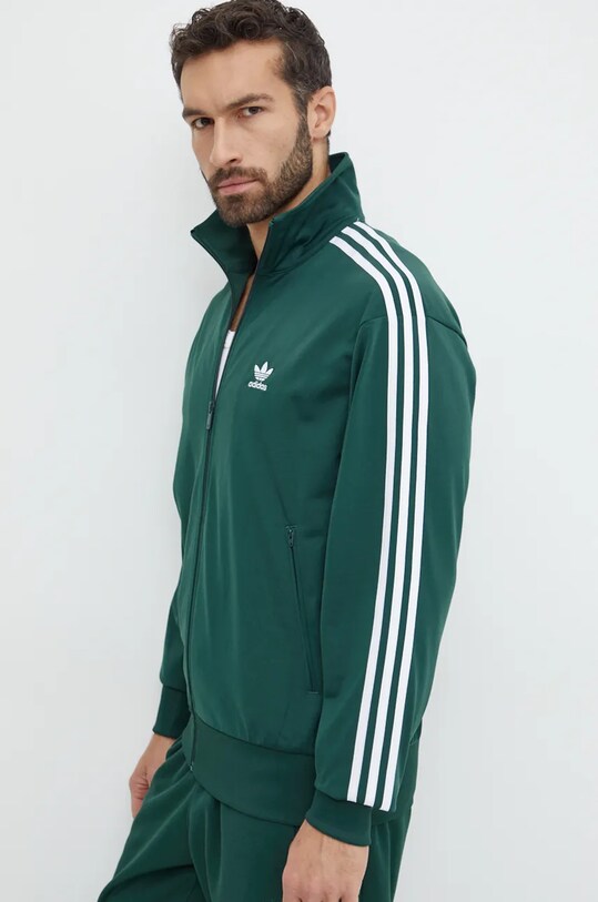adidas Originals bluza Adicolor Classics Firebird verde IY9892