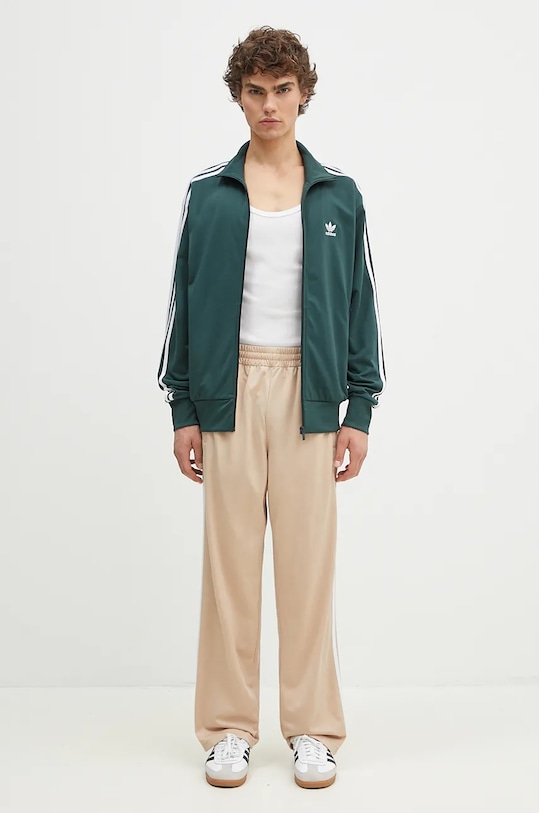 Dukserica adidas Originals Adicolor Classics Firebird IY9892 zelena