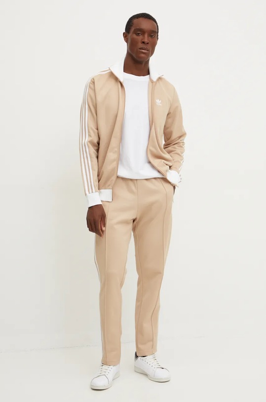 adidas Originals bluza Adicolor Classics Beckenbauer Track Top IZ1858 bej AW24