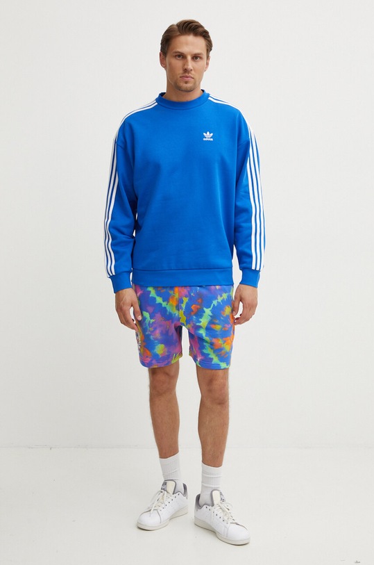 Dukserica adidas Originals Oversize Crew IZ2479 plava AW24