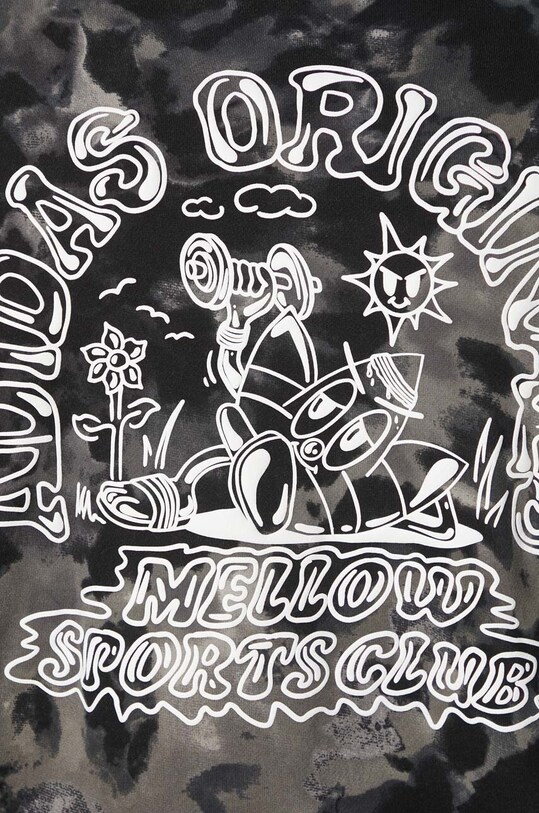 adidas Originals hanorac de bumbac Tie-Dyed Hooded Aop IZ2508