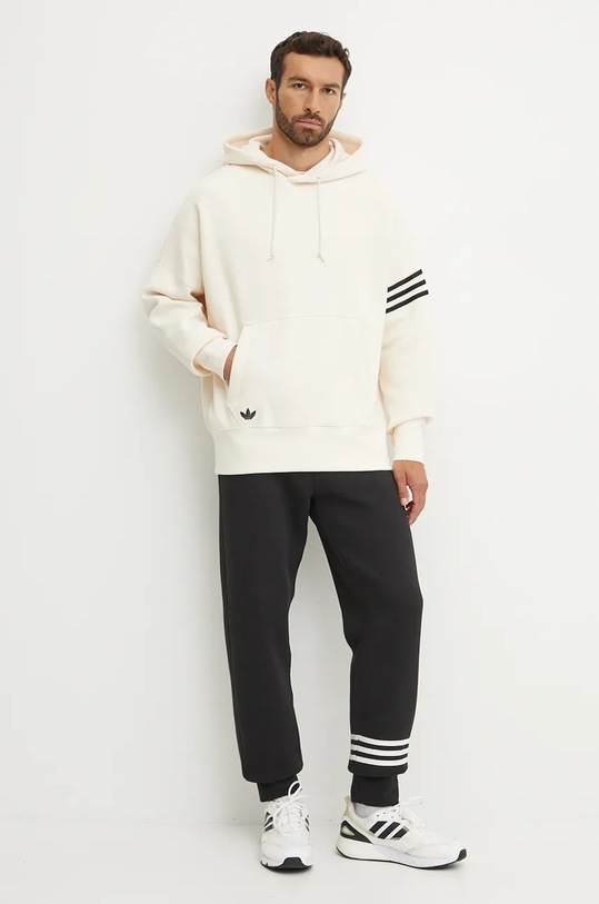 adidas Originals bluza Neuclassics Hoodie JF9141 beżowy AW24