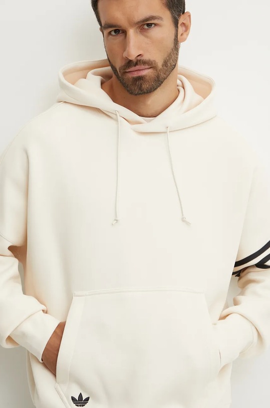 Odzież adidas Originals bluza Neuclassics Hoodie JF9141 beżowy
