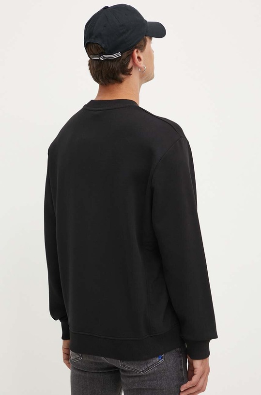 Odzież Karl Lagerfeld Jeans bluza bawełniana 245D1803 czarny