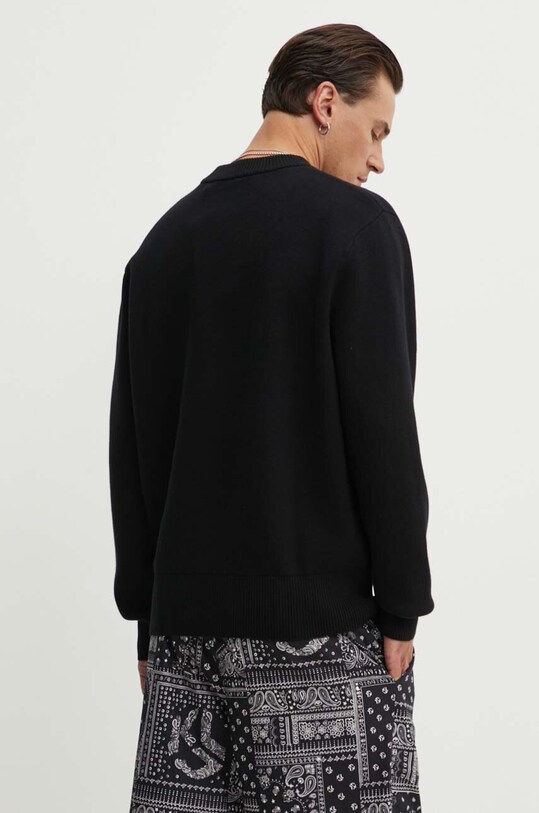 Odzież Karl Lagerfeld Jeans sweter bawełniany 245D2000 czarny
