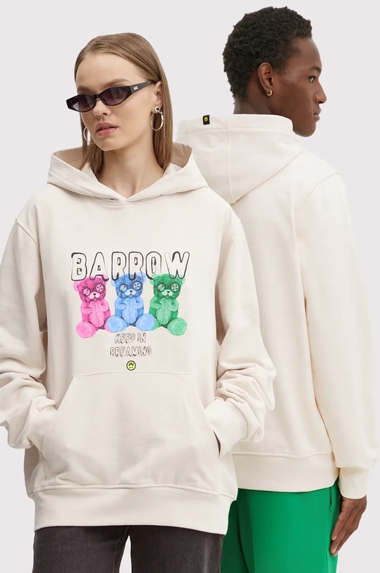 Barrow hanorac de bumbac F4BWUAHS041 bej