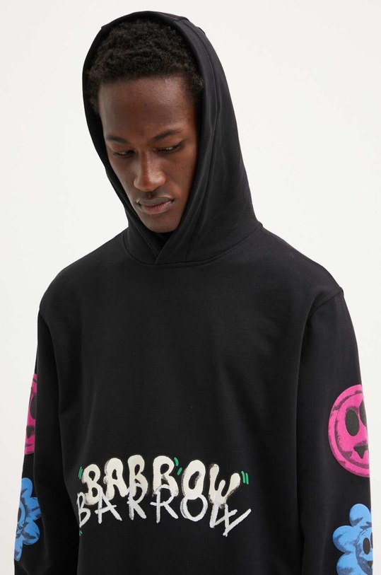 Barrow hanorac de bumbac F4BWUAHS089 negru