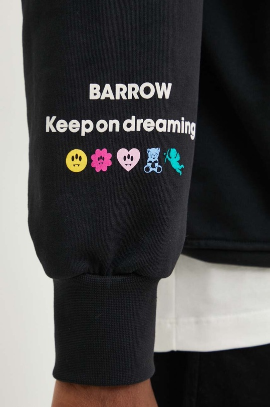 Barrow hanorac de bumbac F4BWUAHS090 negru