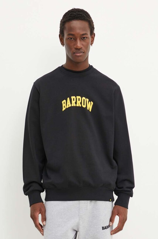 Îmbrăcăminte Barrow hanorac de bumbac F4BWUASW033 negru