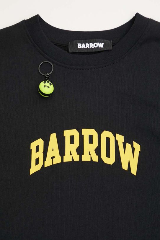 Barrow hanorac de bumbac F4BWUASW033 negru