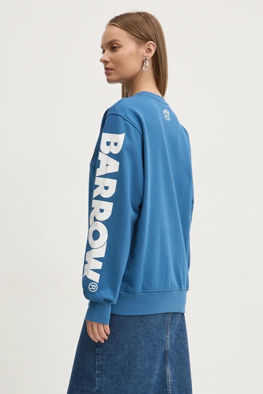 Barrow hanorac de bumbac F4BWUASW143 albastru