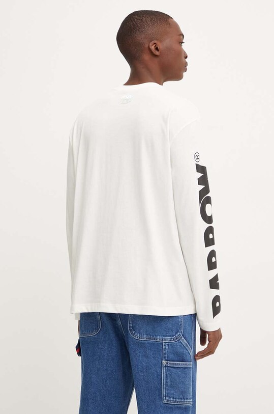 Îmbrăcăminte Barrow longsleeve din bumbac F4BWUATH148 bej