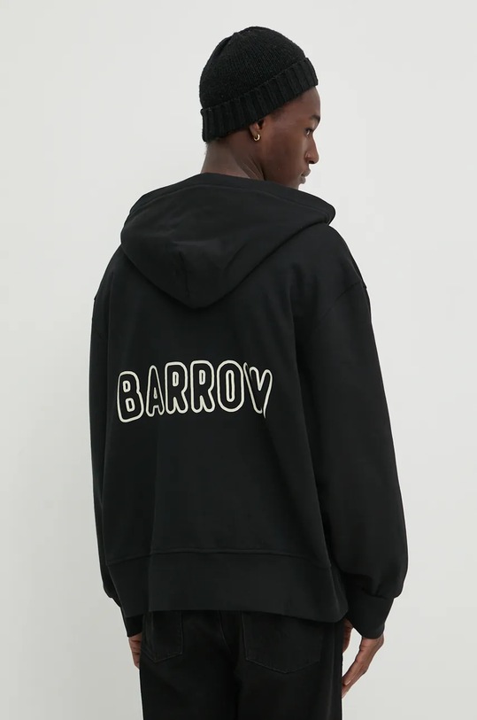 Abbigliamento Barrow felpa in cotone F4BWUAZH091 nero