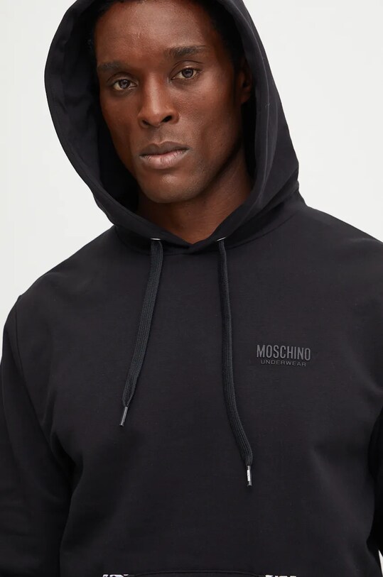 Moschino Underwear bluză lounge negru 1793.4424