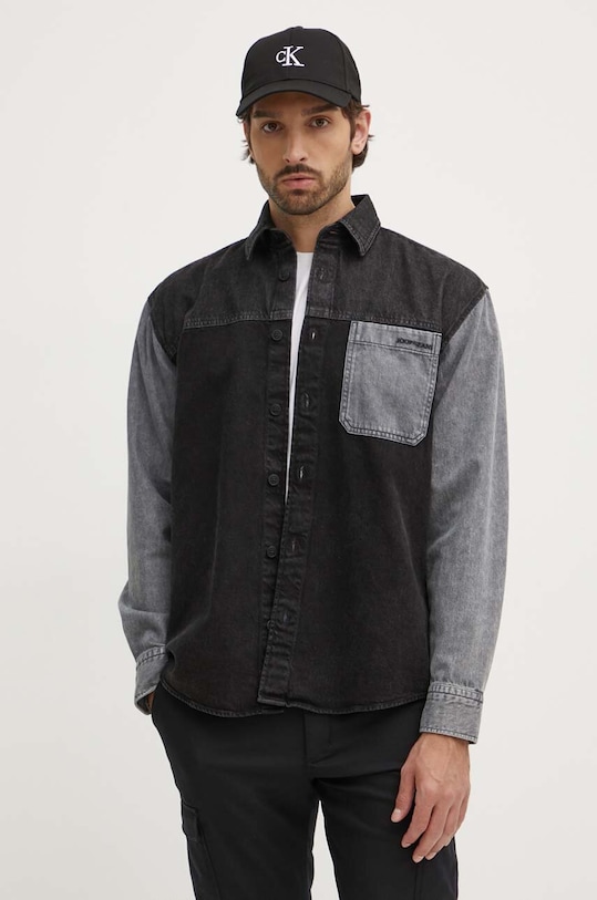 Joop! camasa jeans lung negru 30042479