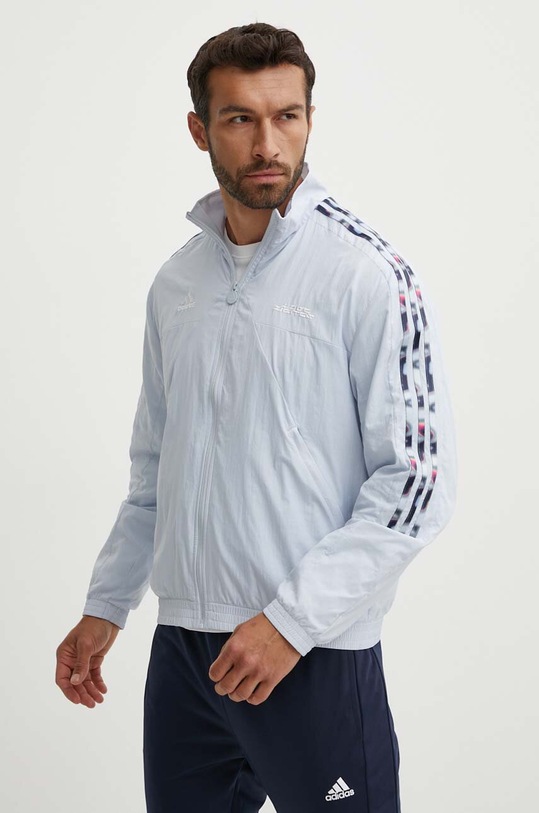 adidas geaca Pride cu captuseala albastru IY9980