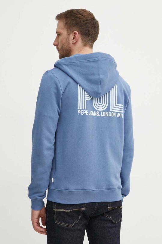 Îmbrăcăminte Pepe Jeans hanorac de bumbac SAGAN PM582694 albastru