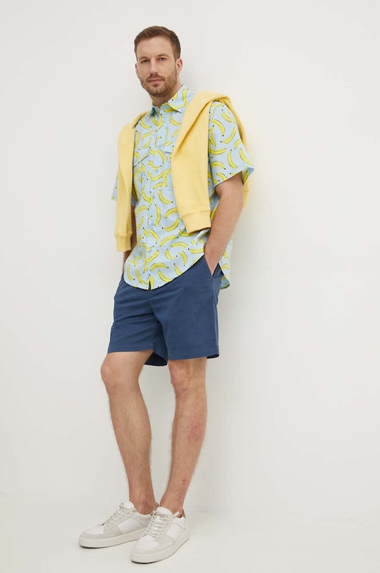 Bavlněná mikina Pepe Jeans SAUL HOODIE PM582695 žlutá AW24