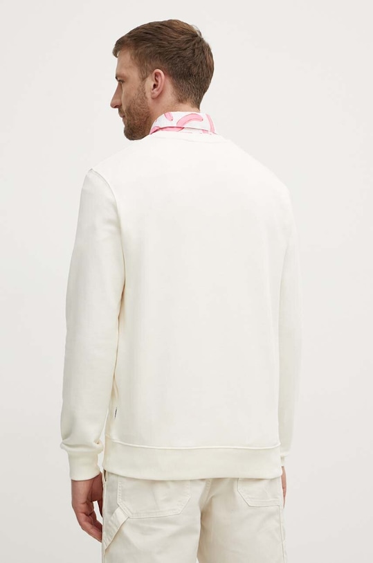 Odzież Pepe Jeans bluza bawełniana SAUL CREW PM582702 beżowy
