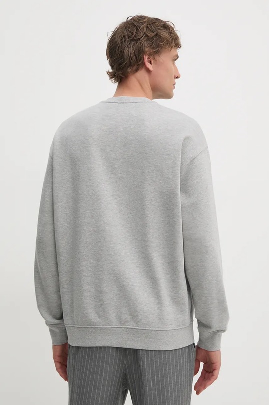 Bavlněná mikina United Colors of Benetton 342ZU1093 šedá AW25