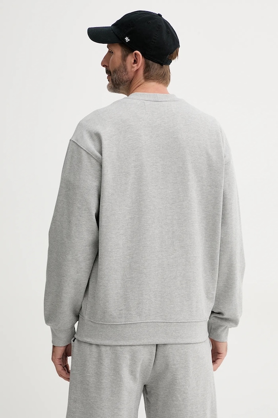 Одежда Хлопковая кофта United Colors of Benetton 342ZU1093 серый