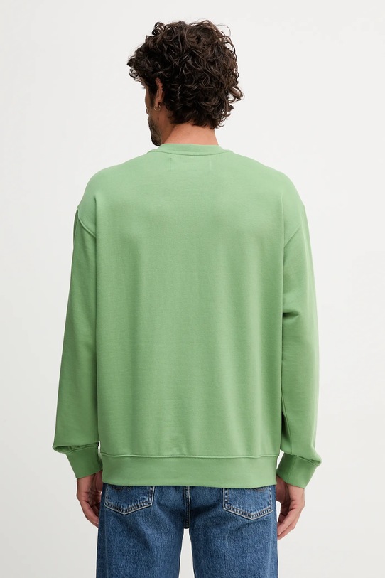 Îmbrăcăminte United Colors of Benetton hanorac de bumbac 342ZU1093 verde