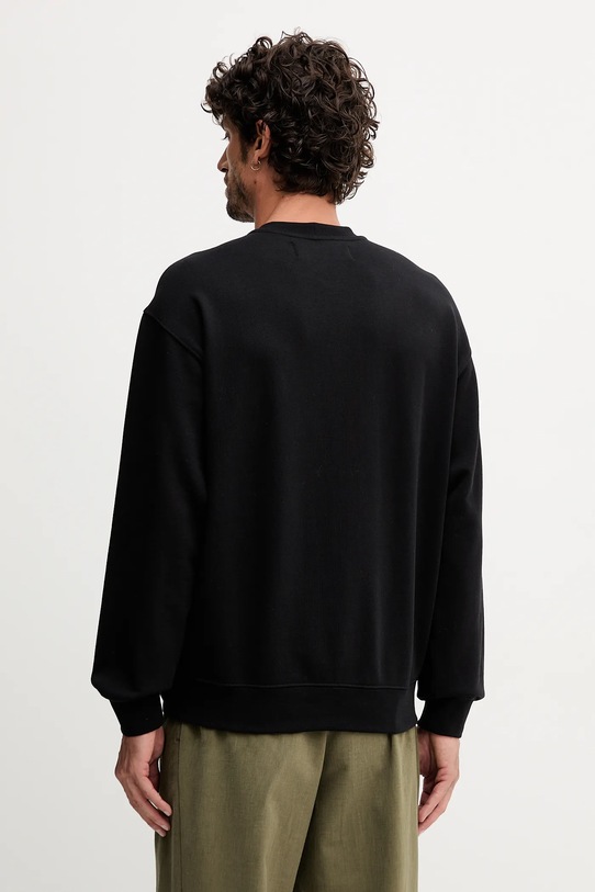 Îmbrăcăminte United Colors of Benetton hanorac de bumbac 342ZU1093 negru