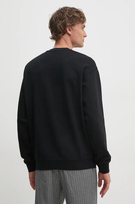 Odzież United Colors of Benetton bluza bawełniana 342ZU1093 czarny