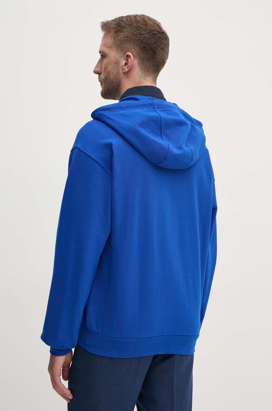 Oblečení Bavlněná mikina United Colors of Benetton 342ZU500P modrá