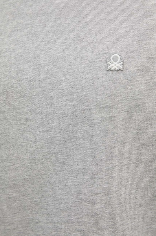 Bavlněná mikina United Colors of Benetton 342ZU201K šedá