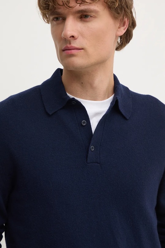 Vlněný svetr United Colors of Benetton 1002U301C námořnická modř AW24