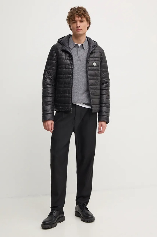 United Colors of Benetton sweter wełniany 1002U301C szary AW24