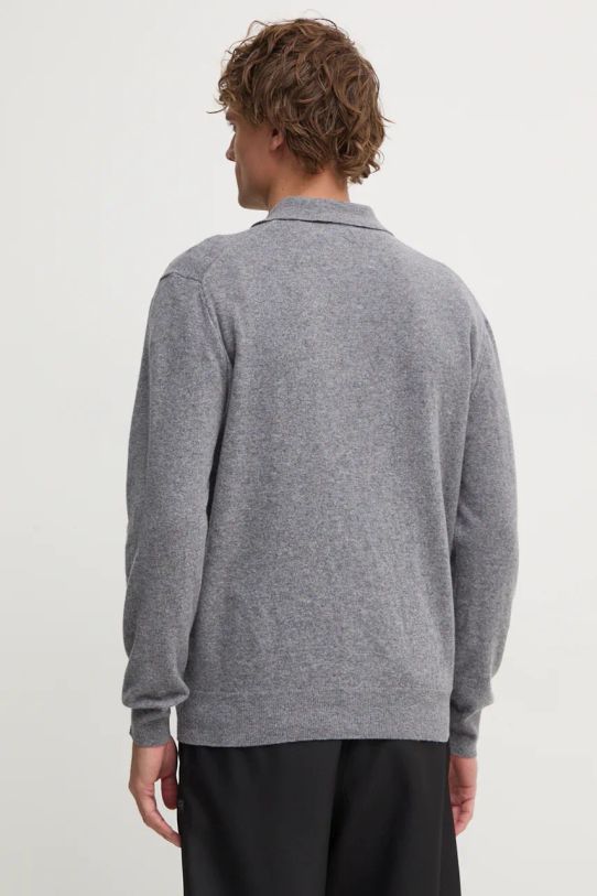 Odzież United Colors of Benetton sweter wełniany 1002U301C szary