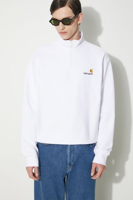 Carhartt WIP bluza Half Zip American Script Sweat