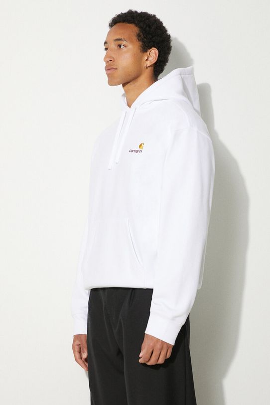 Carhartt WIP bluza Hooded American Script biały I028279.02XX